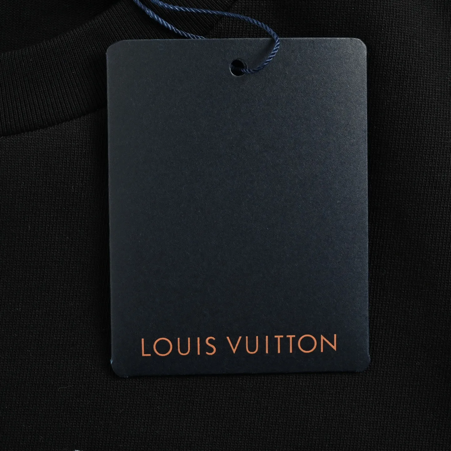 Louis Vuitton/Louis Vuitton 26ss signature letter embroidered short sleeves